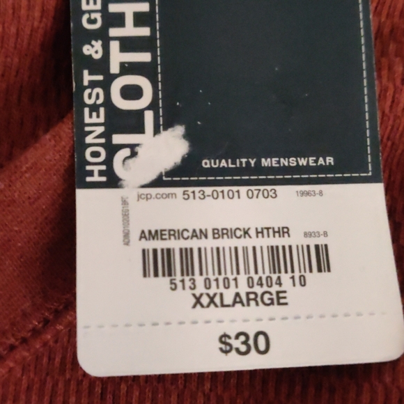 St john's Bay Thermal Solid Henley - Picture 5 of 5